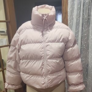 Pink Puffer Jacket From Wild Fable